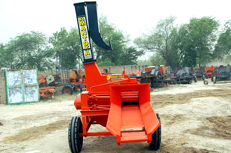 High-capacity fodder chaff cutter